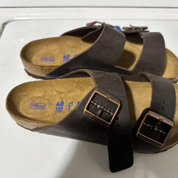 NWT Birkenstock Arizona Soft Footbed Unisex Size 40 - Picture 4 of 7